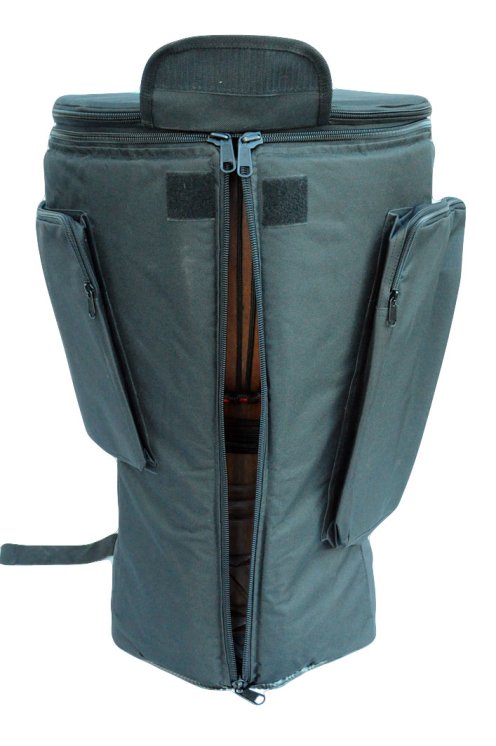 Funda para djembe Roots Percussions calidad premium negra