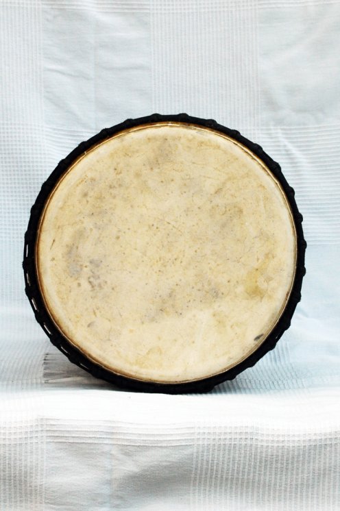 Djembé de Guinea con piel de vaca - Tambor djembe alta gama piel de becerro, piel de buey, piel de toro