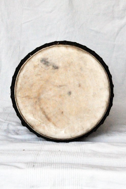Djembé de Guinea con piel de vaca - Tambor djembe alta gama piel de becerro, piel de buey, piel de toro