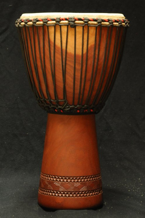 Djembé Mali Top en diala (grand) en vente : acheter un djembe malien en djala (acajou) (grand)