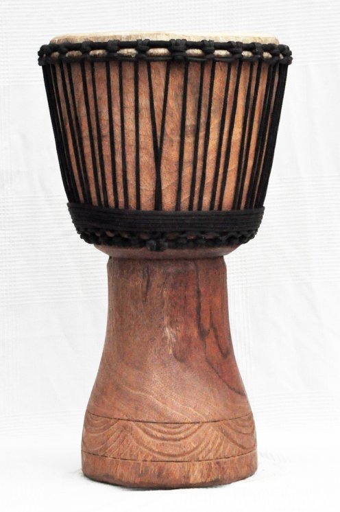 Venta de djembe - Tambor djembe de Mali grande de caoba