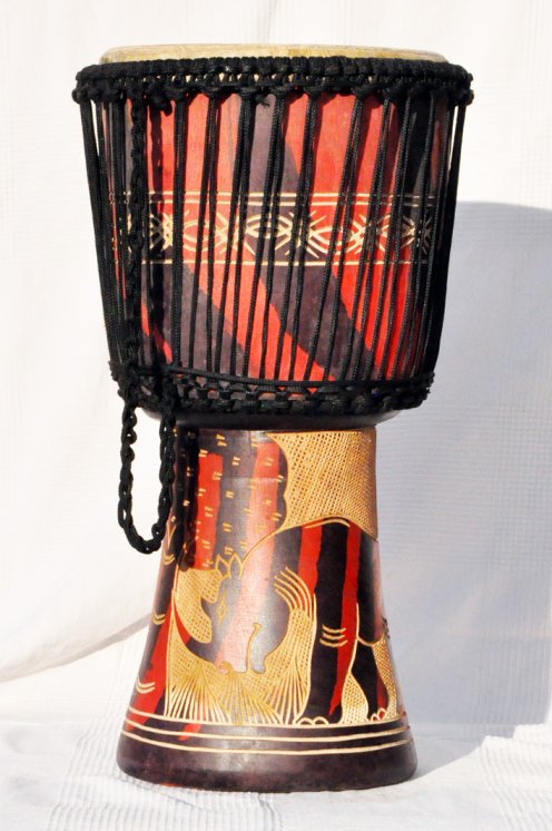 Venta de djembe barato - Djembe de Ghana grande