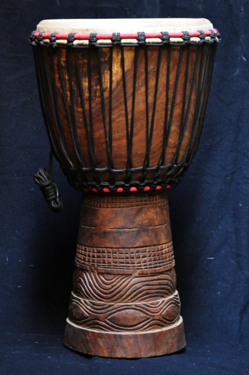 Djembé Mali Classic en guéni (grand) en vente : acheter un djembe malien en goni (vène) (grand)