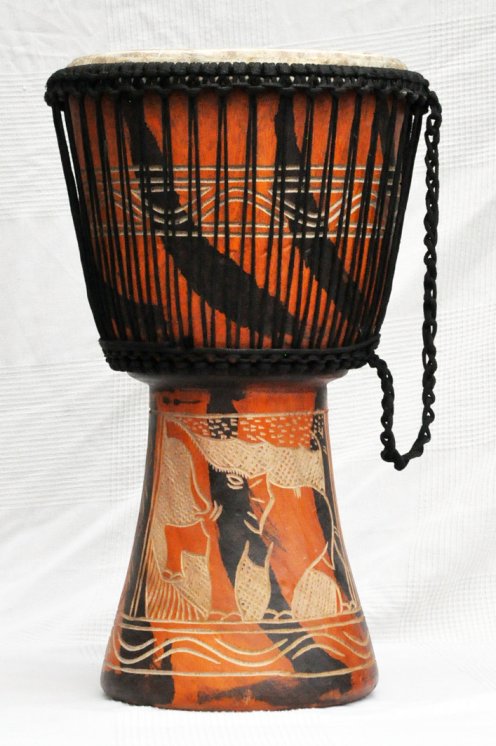 Venta de djembe barato - Djembe de Ghana grande