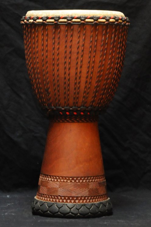 Grand djembé Guinée Top en linké : djembe guinéen en lingué