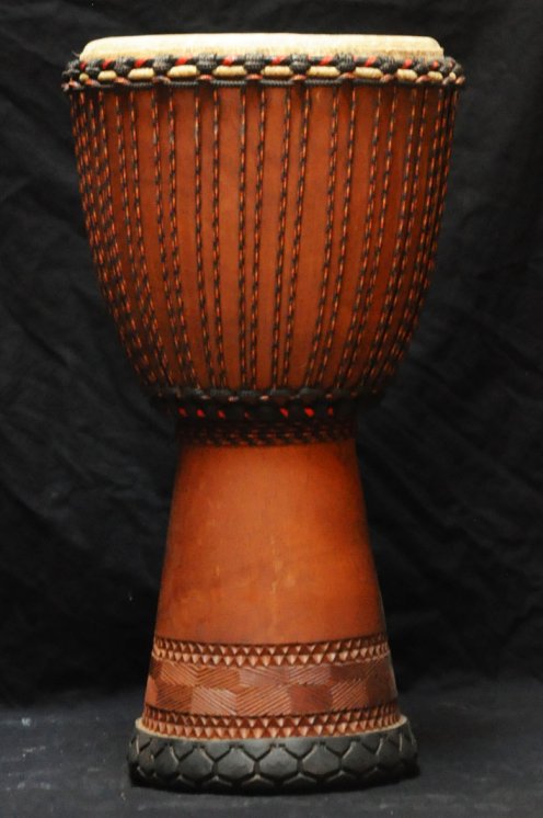 Grand djembé Guinée Top en linké : djembe guinéen en lingué