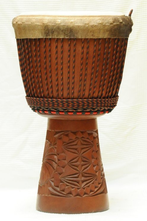 Grand djembé Guinée Top en linké : djembe guinéen en lingué