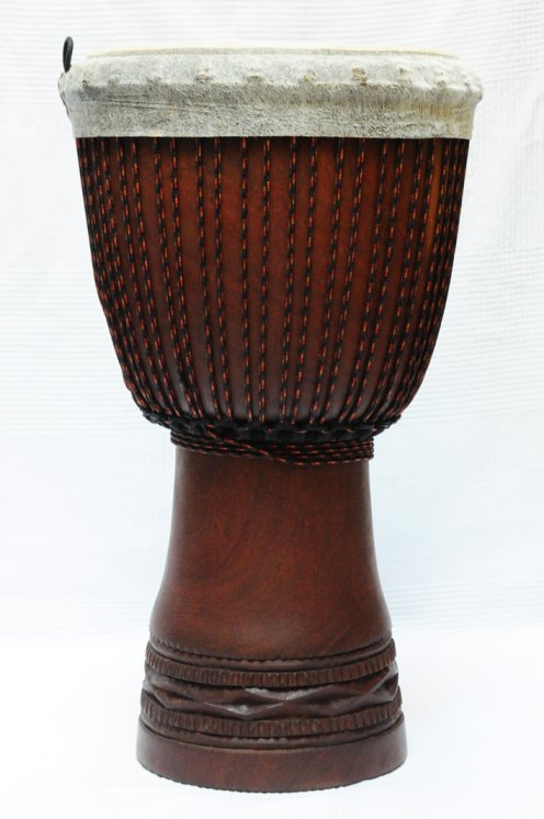 Gran djembé Guinea Top mahogany: comprar djembe guineano (acajou, djala)