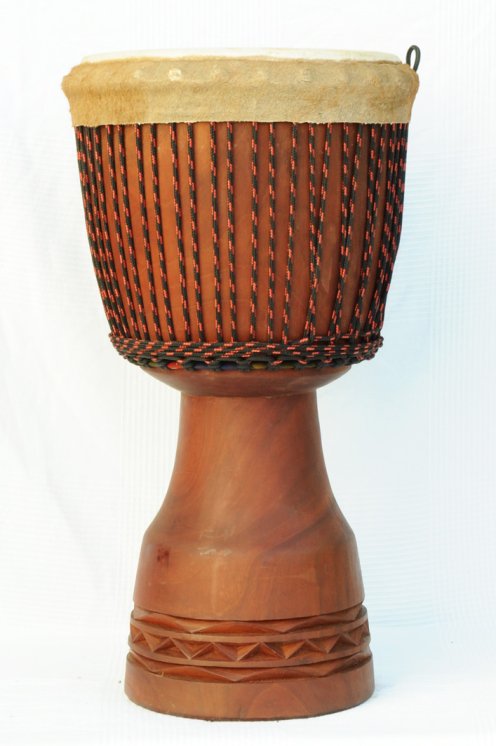 Gran djembé Guinea Top mahogany: comprar djembe guineano (acajou, djala)