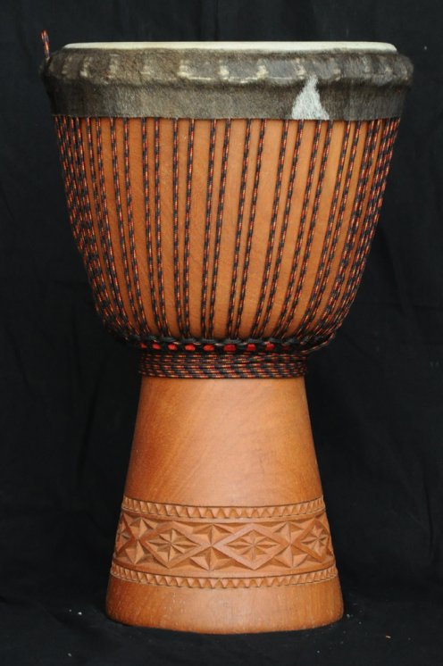 Djembé Guinée en linké (grand) en vente : acheter un djembe guinéen en lingué (grand)