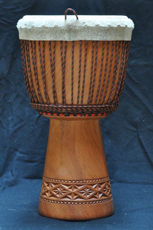 Djembé Guinée en linké (grand) en vente : acheter un djembe guinéen en lingué (grand)