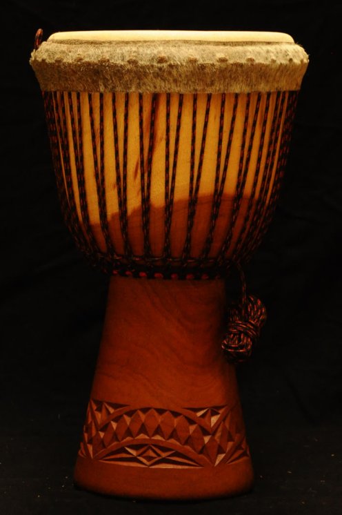 Djembé Guinée en linké (grand) en vente : acheter un djembe guinéen en lingué (grand)