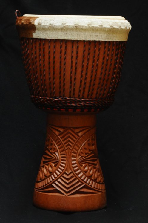 Djembé Guinée en linké (grand) en vente : acheter un djembe guinéen en lingué (grand)