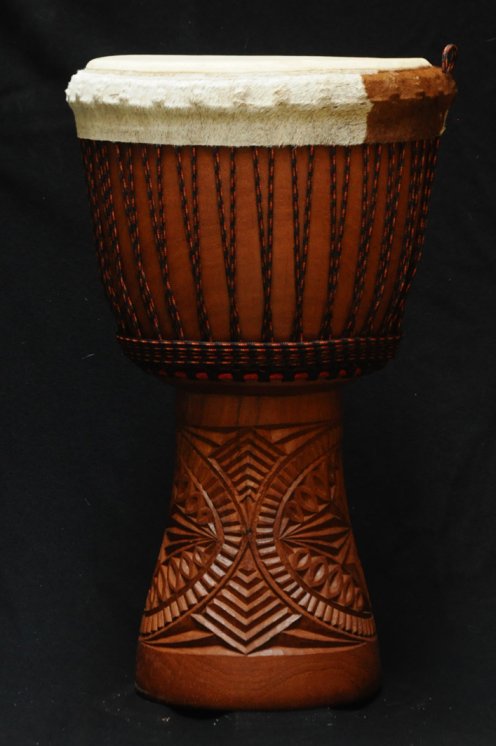 Djembé Guinée en linké (grand) en vente : acheter un djembe guinéen en lingué (grand)