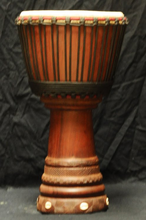 Grand djembé Mali Top en diala : djembe malien en djala (acajou)