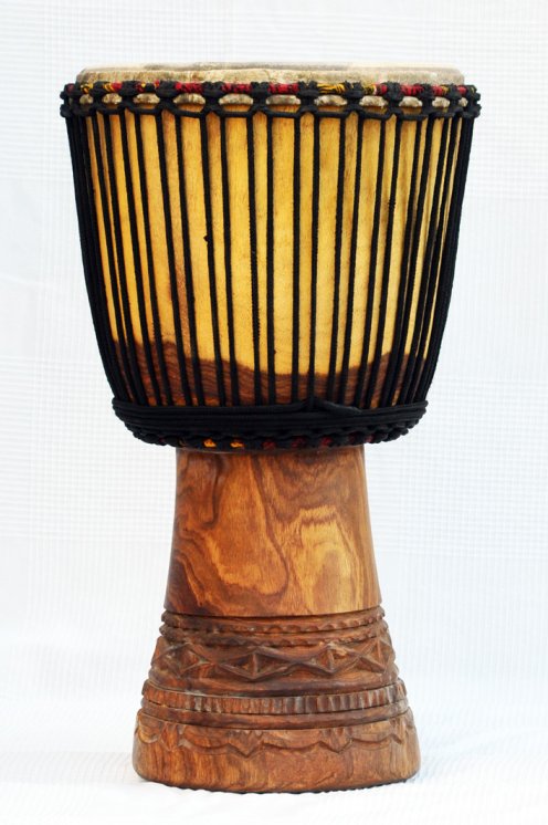 Venta de djembe - Tambor djembe de Mali grande de rosewood