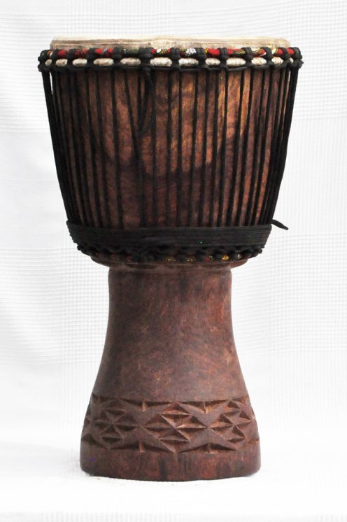 Venta de djembe - Tambor djembe de Mali grande de rosewood
