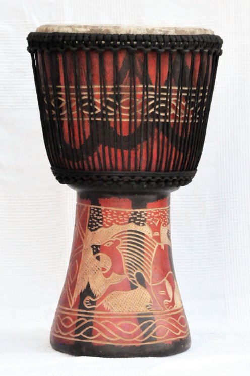 Venta de djembe barato - Djembe de Ghana grande