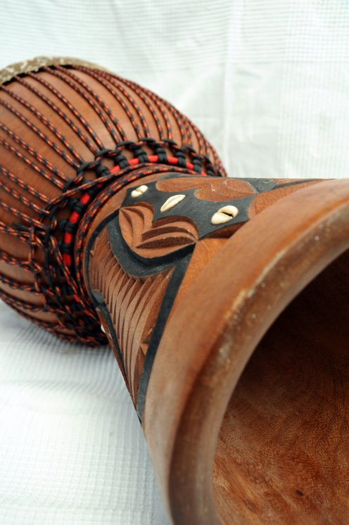 Venta de djembe profesional - Tambor djembe de Guinea grande de lenke