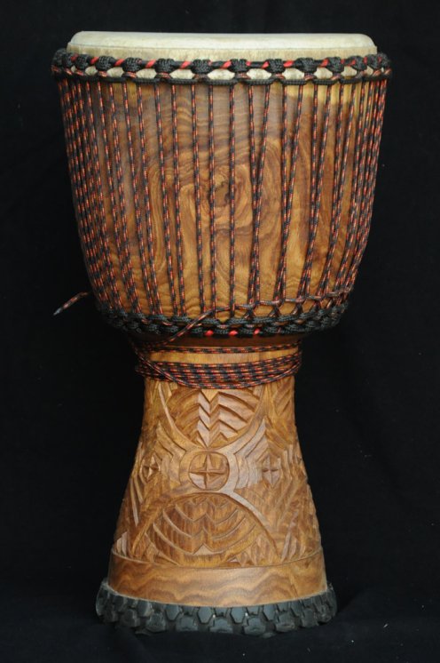 Djembé Guinée en guéni (grand) en vente : acheter un djembe guinéen en goni (vène) (grand)