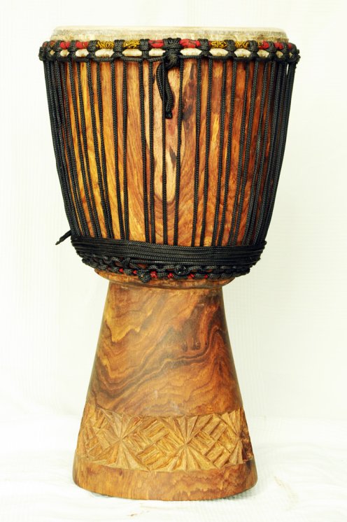 Venta de djembe - Tambor djembe de Mali grande de rosewood