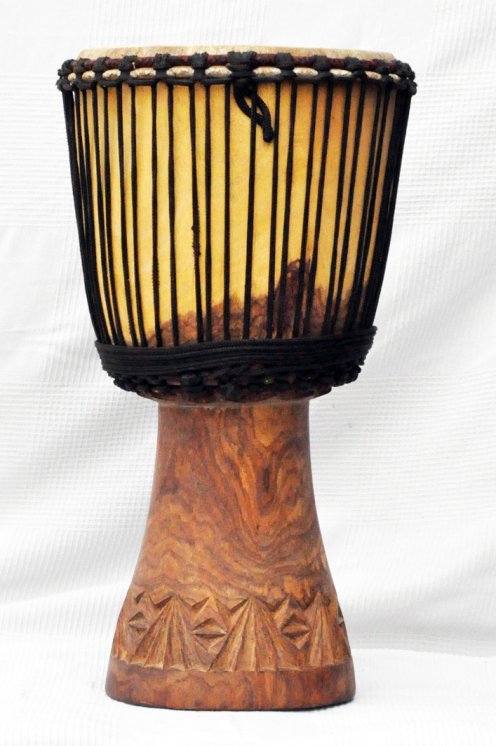 Venta de djembe - Tambor djembe de Mali grande de rosewood