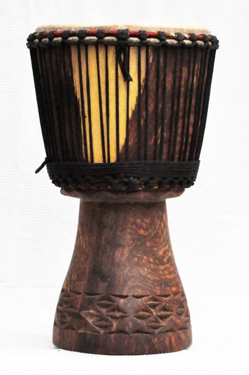 Venta de djembe - Tambor djembe de Mali grande de rosewood