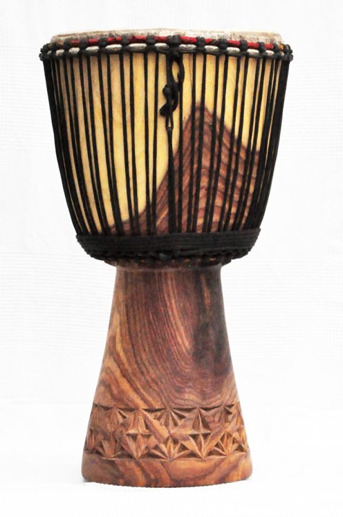 Venta de djembe - Tambor djembe de Mali grande de rosewood