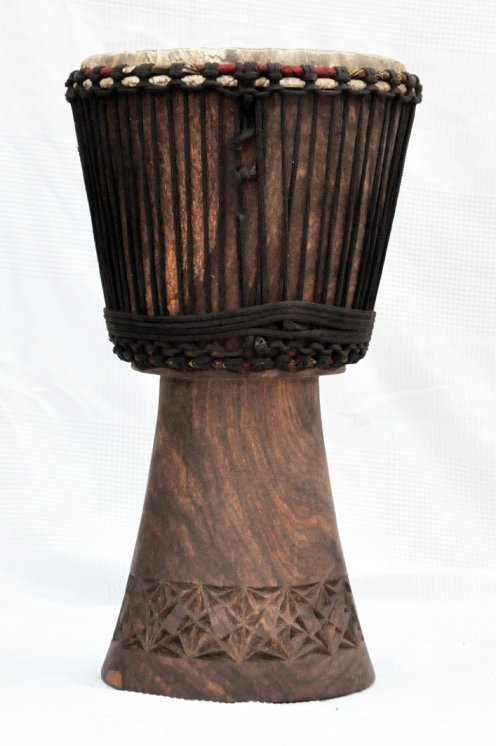 Venta de djembe - Tambor djembe de Mali grande de rosewood