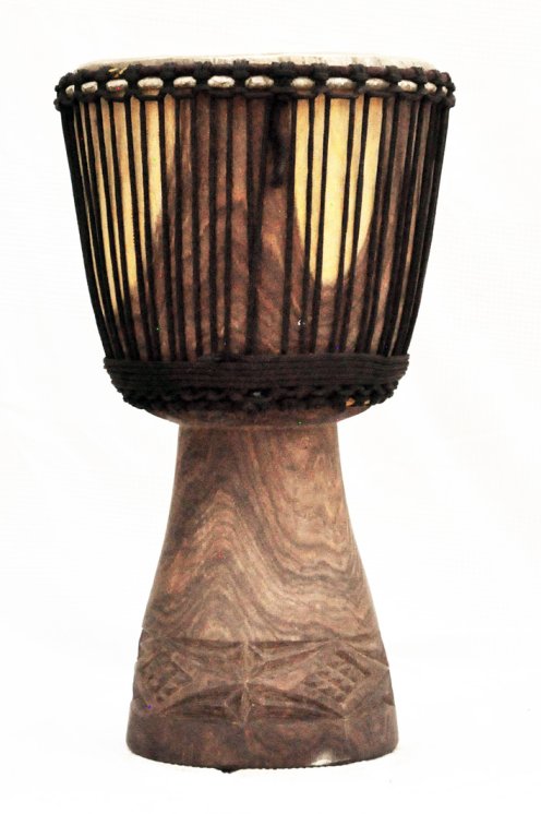 Venta de djembe - Tambor djembe de Mali grande de rosewood