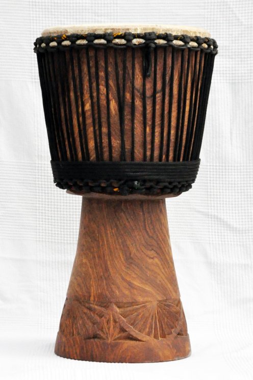 Venta de djembe - Tambor djembe de Mali grande de rosewood