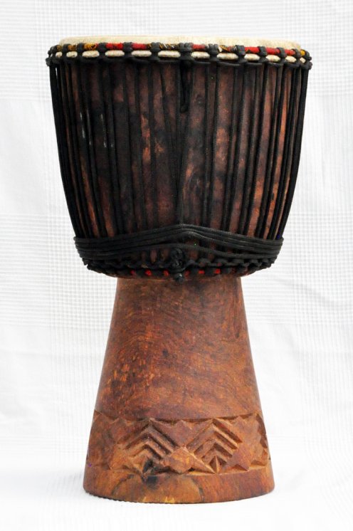 Venta de djembe - Tambor djembe de Mali grande de rosewood