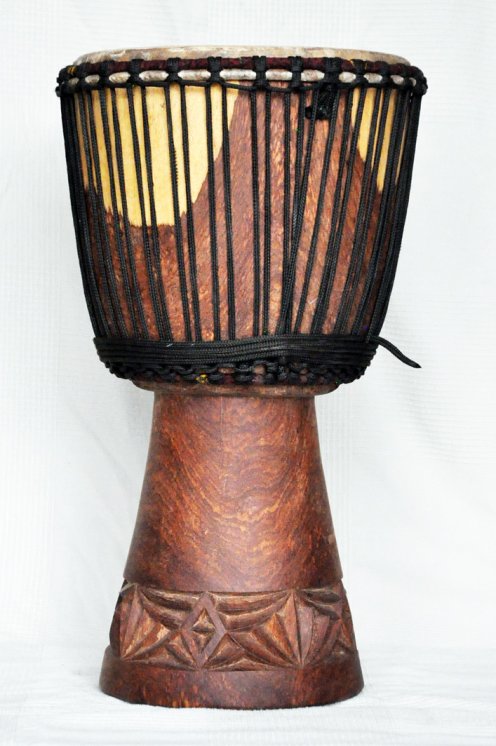 Venta de djembe - Tambor djembe de Mali grande de rosewood