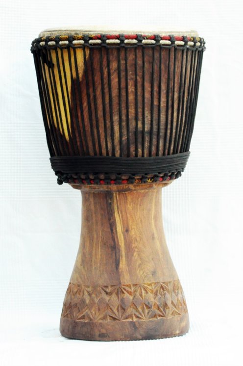 Venta de djembe - Tambor djembe de Mali grande de rosewood