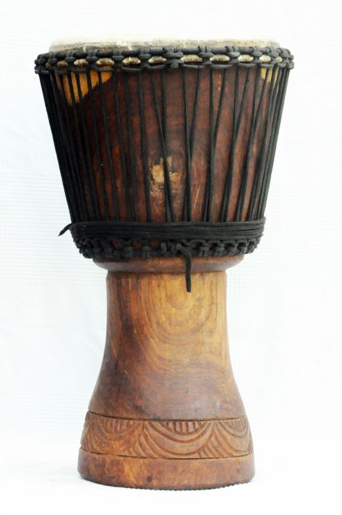 Venta de djembe - Tambor djembe de Mali grande de rosewood