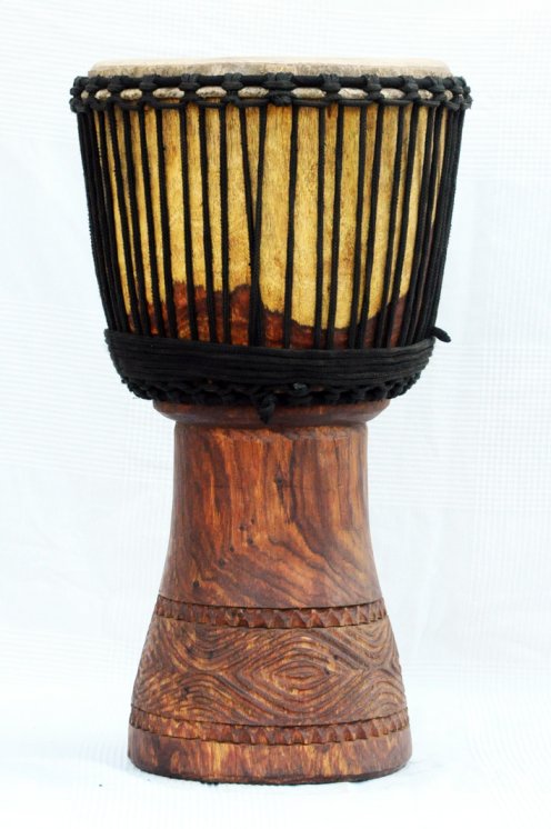 Venta de djembe - Tambor djembe de Mali grande de rosewood