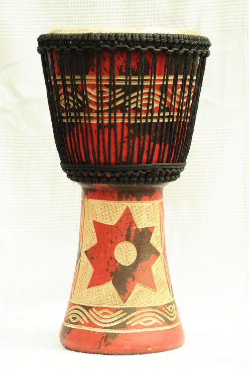 Venta de djembe barato - Tambor djembe mediano de Ghana
