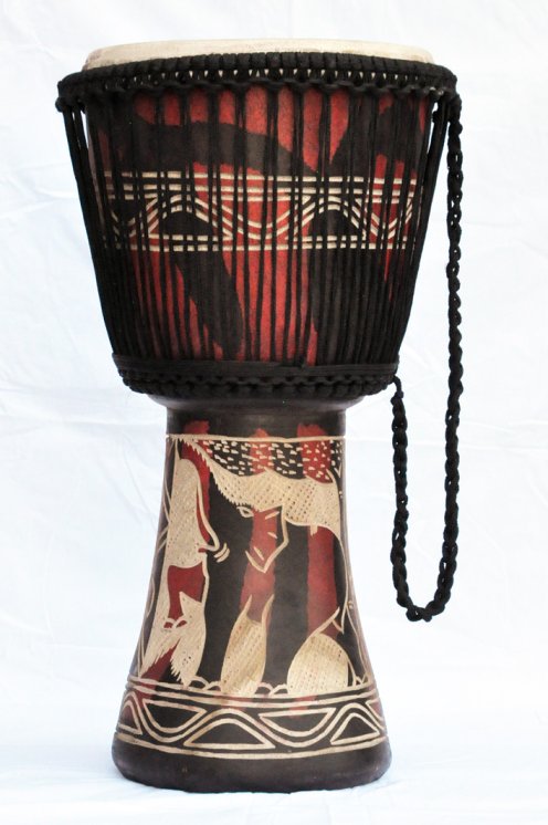 Venta de djembe barato - Djembe de Ghana grande