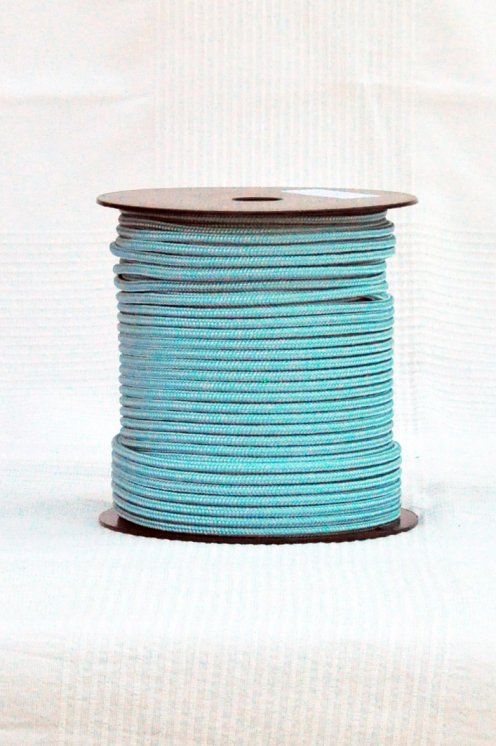 Cuerda preestirada djembé Ø5 mm azul pastel - Cuerda para djembe tambor