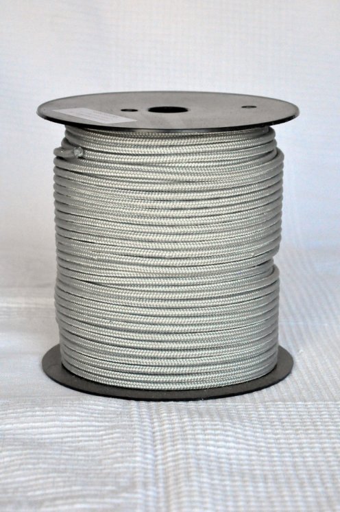 Cuerda preestirada djembé tambor Ø5 mm gris - Cuerda para djembe tambor