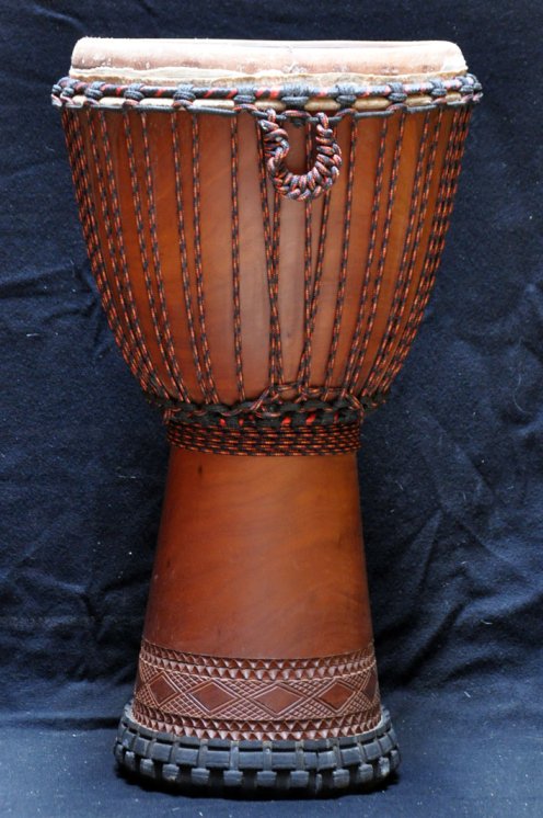 Fût de djembé Mali Top en diala en vente (grand) : acheter un djembe malien en djala (acajou) à monter (grand)