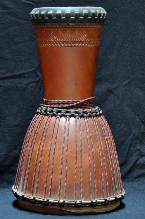 Fût de djembé Mali Top en diala en vente (grand) : acheter un djembe malien en djala (acajou) à monter (grand)