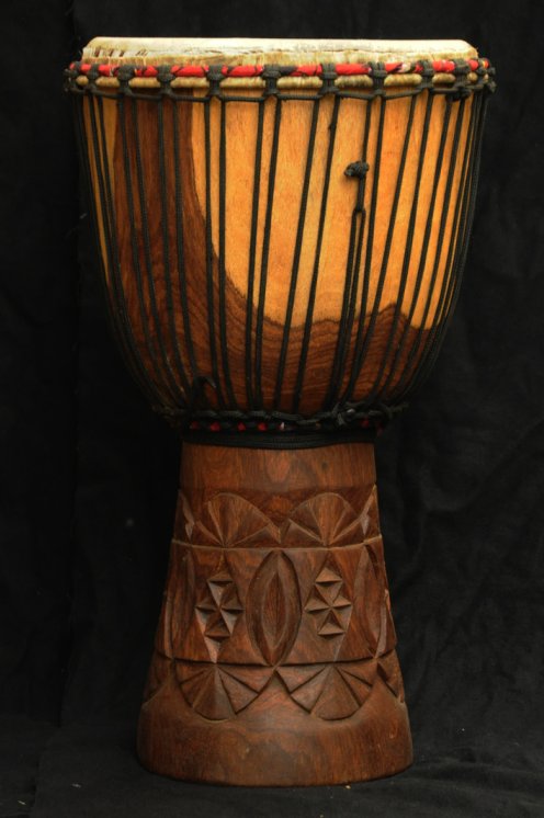 Grand djembé Mali Classique en guéni : djembe malien en goni (vène)