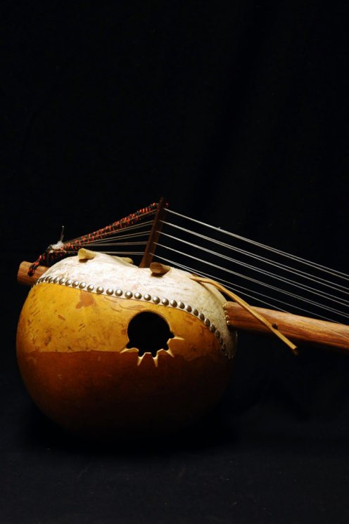 Kamélé n'goni (10 cordes) en vente : acheter un kamélé ngoni (koni, nkoni) (10 cordes)