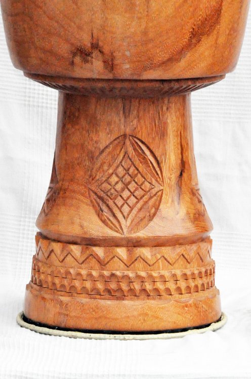 Cuerpo de djembé de Guinea calidad premium