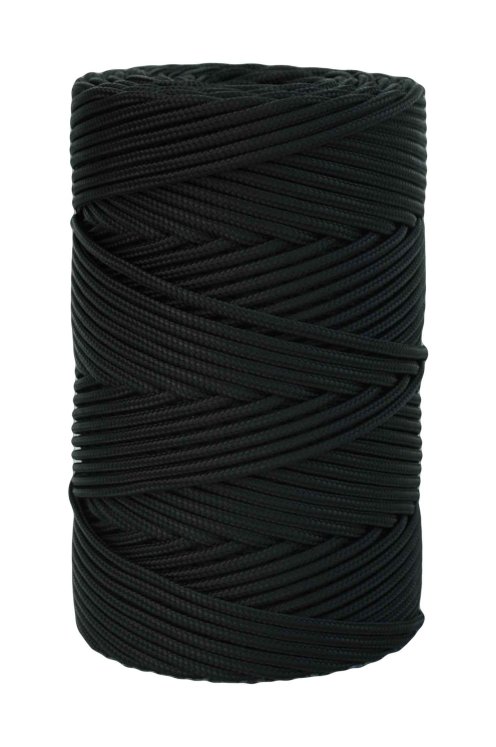Cuerda trenzada Ø5 mm negra para tambor djembé - Cuerda djembe