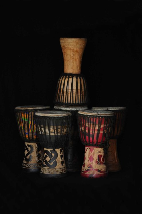 Djembe solo de Ghana - Venta al por mayor tambor djembe barato