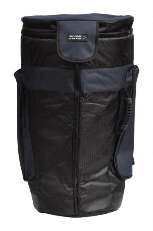Funda para djembe Percussion Africaine calidad premium XL azul