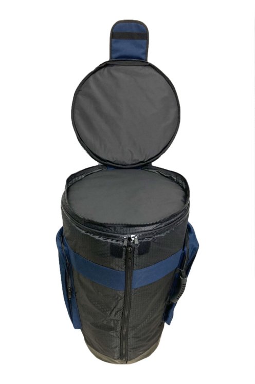Funda para djembe Percussion Africaine calidad premium XL azul