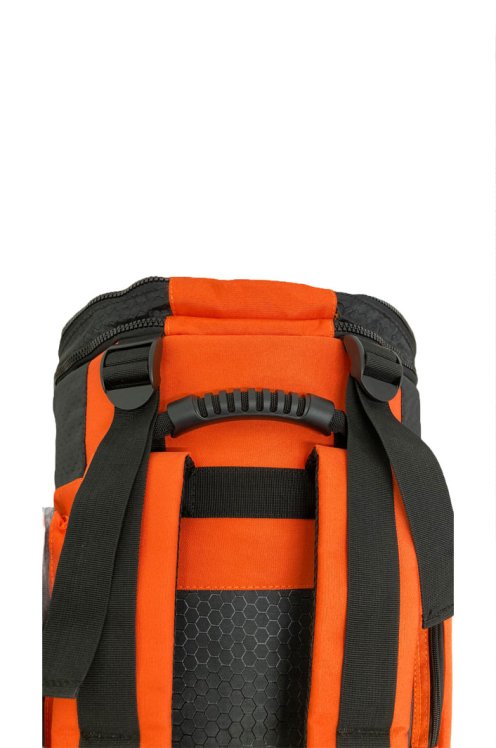 Funda de djembe profesional Percussion Africaine Premium Naranja XL